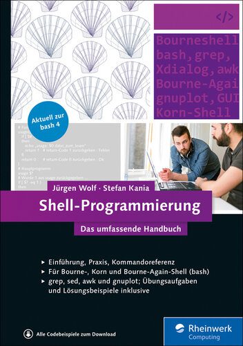 دانلود نسخه کامل کتاب Shell-Programmierung. Das umfassende Handbuch