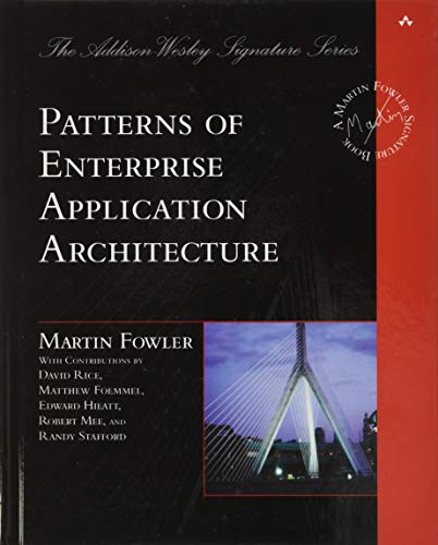 دانلود نسخه کامل کتاب Patterns of Enterprise Application Architecture
