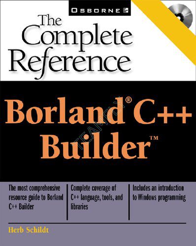 دانلود نسخه کامل کتاب Borland C++ Builder: The Complete Reference
