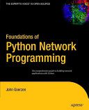 دانلود نسخه کامل کتاب Foundations of Python Network Programming
