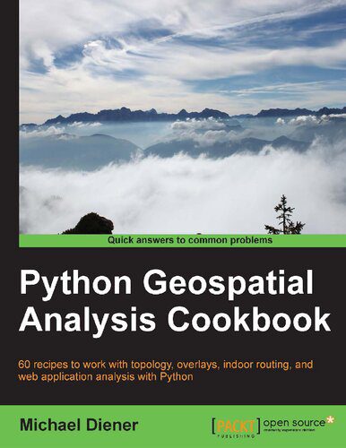 دانلود نسخه کامل کتاب Python Geospatial Analysis Cookbook