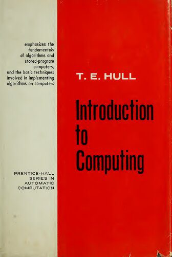 دانلود نسخه کامل کتاب Introduction to Computing