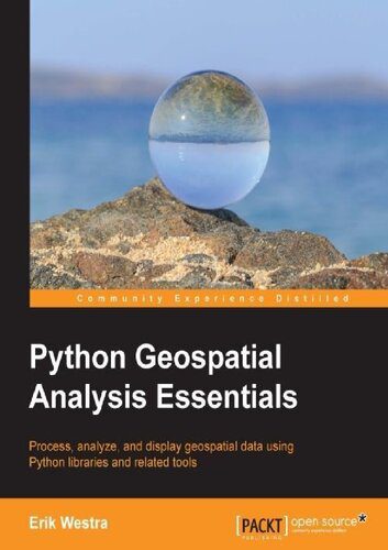 دانلود نسخه کامل کتاب Python GeoSpatial Analysis Essentials