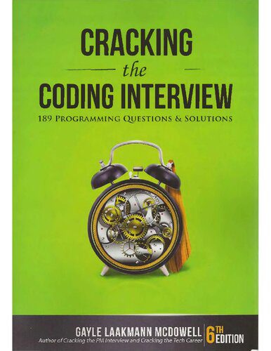 دانلود نسخه کامل کتاب Cracking the Coding Interview: 189 Programming Questions and Solutions