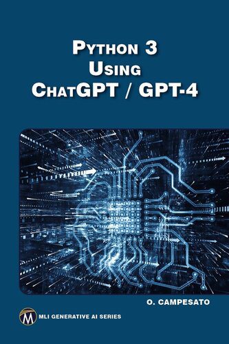 دانلود نسخه کامل کتاب Python 3 Using ChatGPT / GPT-4