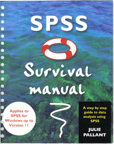 دانلود نسخه کامل کتاب SPSS Survival Manual: A Step By Step Guide to Data Analysis Using SPSS for Windows (Version 10)