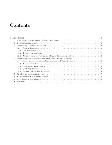 دانلود نسخه کامل کتاب Data Mining: Concepts and Techniques