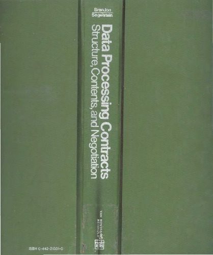 دانلود نسخه کامل کتاب Data Processing Contracts