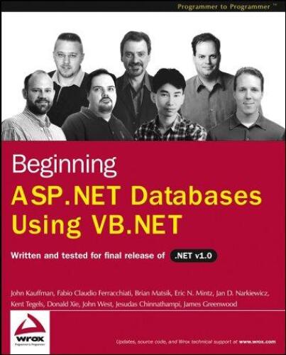 دانلود نسخه کامل کتاب Beginning ASP.NET Databases Using VB.NET