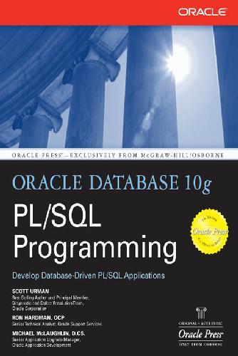 دانلود نسخه کامل کتاب Oracle Database 10g PL/SQL Programming