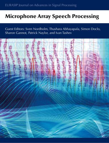 دانلود نسخه کامل کتاب Microphone Array Speech Processing