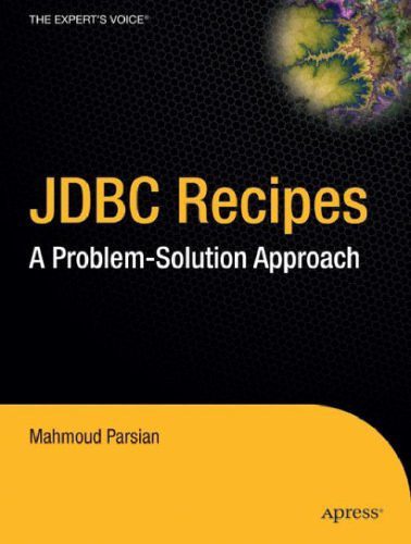 دانلود نسخه کامل کتاب JDBC Recipes: A Problem-Solution Approach