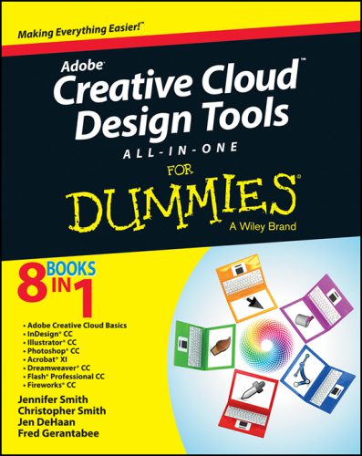 دانلود نسخه کامل کتاب Adobe Creative Cloud Design Tools All-in-One for Dummies