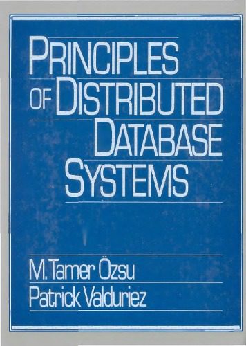 دانلود نسخه کامل کتاب Principles of Distributed Database Systems
