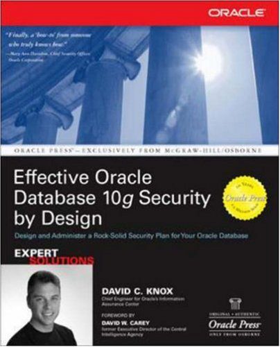 دانلود نسخه کامل کتاب Effective Oracle Database 10g Security by Design