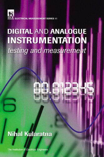 دانلود نسخه کامل کتاب Digital and Analogue Instrumentation: Testing and measurement: Testing and measurement