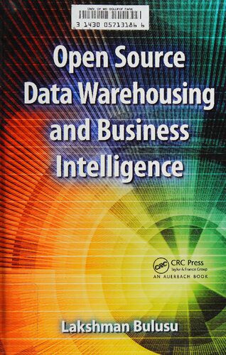 دانلود نسخه کامل کتاب Open Source Data Warehousing and Business Intelligence