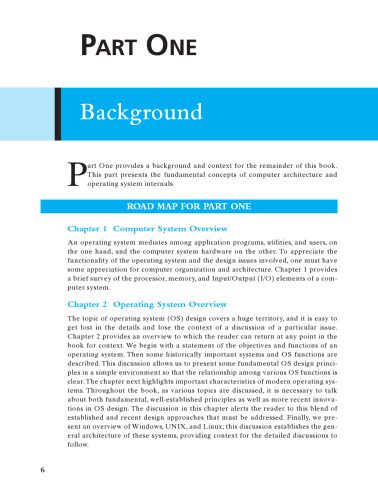 دانلود نسخه کامل کتاب Operating systems: internals and design principles