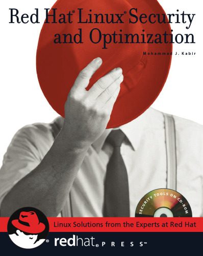 دانلود نسخه کامل کتاب RED HAT LINUX SECURITY AND OPTIMIZATION HUNGRY MINDS =Red Hat Linux Security And Optimization