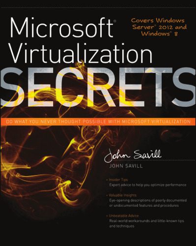 دانلود نسخه کامل کتاب Microsoft Virtualization Secrets