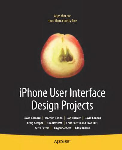 دانلود نسخه کامل کتاب iPhone User Interface Design Projects