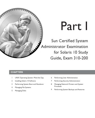 دانلود نسخه کامل کتاب Sun Certified System Administrator For Solaris 10 Study Guide Exams Cx-310-200 And Cx-310-202 Scsa