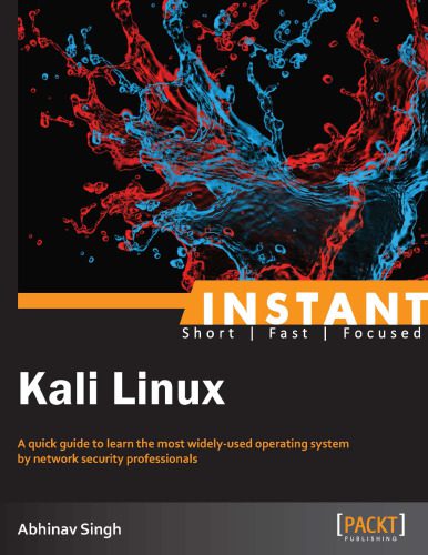 دانلود کتاب Instant Kali Linux – Instant Kali Linux