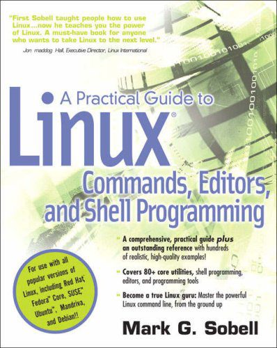 دانلود نسخه کامل کتاب A Practical Guide to Linux (R) Commands, Editors, and Shell Programming