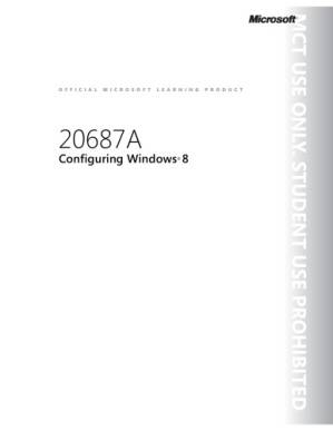 دانلود کتاب 20687A Configuring Windows 8 Setup Guide, Trainer Handbook – 20687A Configuring Windows 8 Setup Guide, Trainer Handbook