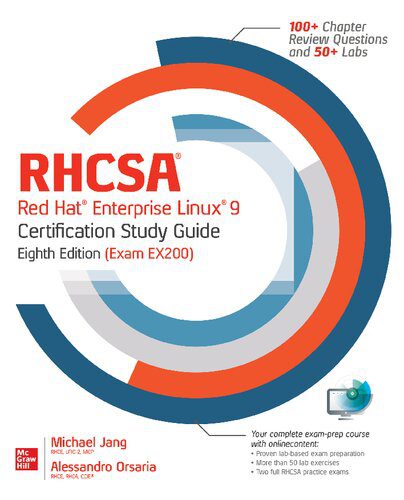 دانلود نسخه کامل کتاب RHCSA Red Hat Enterprise Linux 9 Certification Study Guide (Exam EX200), 8th Edition
