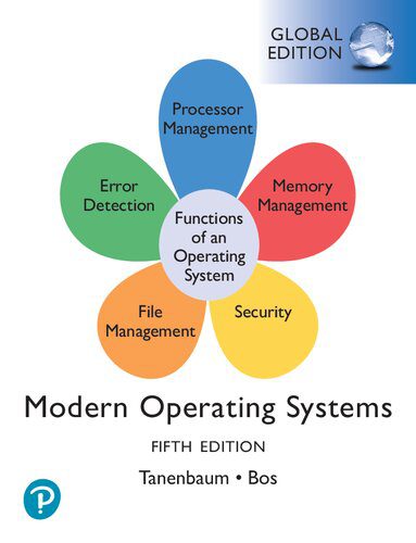 دانلود نسخه کامل کتاب Modern Operating Systems, 5th Global Edition original pdf