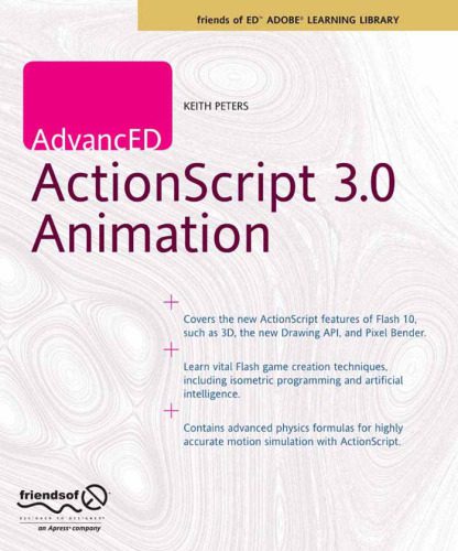 دانلود نسخه کامل کتاب AdvancED ActionScript 3.0 Animation