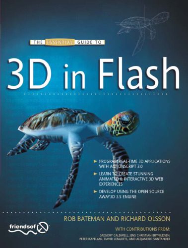 دانلود نسخه کامل کتاب The Essential Guide to 3D in Flash (Essential Guide To…)