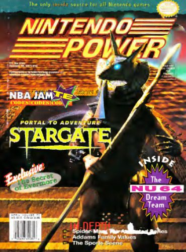دانلود نسخه کامل کتاب Nintendo Power Issue 071 April 1995