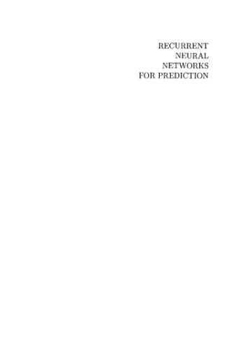 دانلود نسخه کامل کتاب Recurrent neural networks for prediction: learning algorithms, architectures, and stability