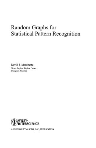 دانلود نسخه کامل کتاب Random graphs for statistical pattern recognition