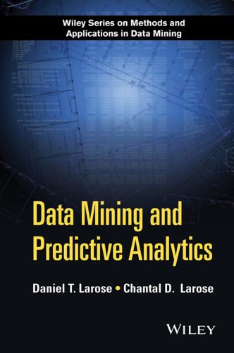 دانلود نسخه کامل کتاب Data Mining and Predictive Analytics