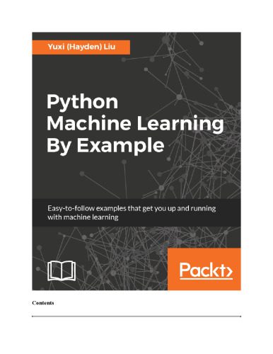 دانلود نسخه کامل کتاب Python Machine Learning by Example