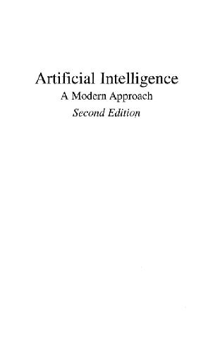 دانلود نسخه کامل کتاب Artificial intelligence: A modern approach