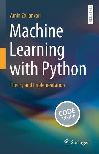 دانلود نسخه کامل کتاب Machine Learning with Python: Theory and Implementation