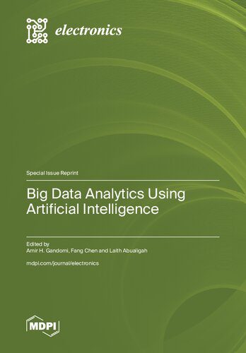 دانلود نسخه کامل کتاب Big Data Analytics Using Artificial Intelligence
