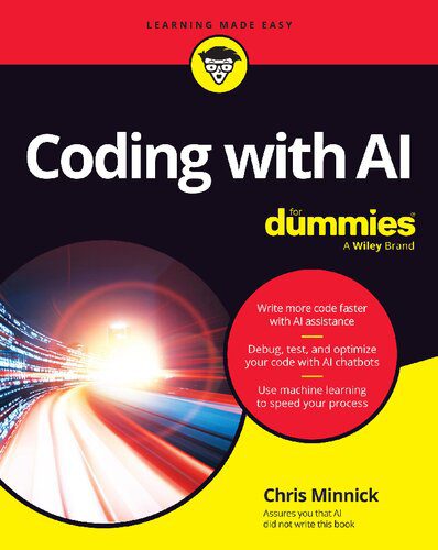 دانلود نسخه کامل کتاب Coding with AI For Dummies