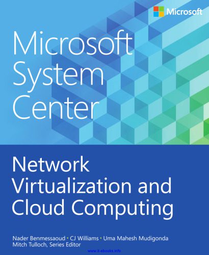 دانلود نسخه کامل کتاب Network Virtualization and Cloud Computing: Microsoft System Center