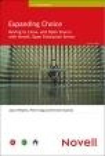 دانلود نسخه کامل کتاب Expanding Choice Moving to Linux and Open Source with Novell Open Enterprise Server