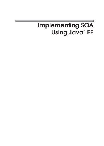 دانلود کتاب Implementing SOA Using Java EE – پیاده سازی SOA با استفاده از Java EE