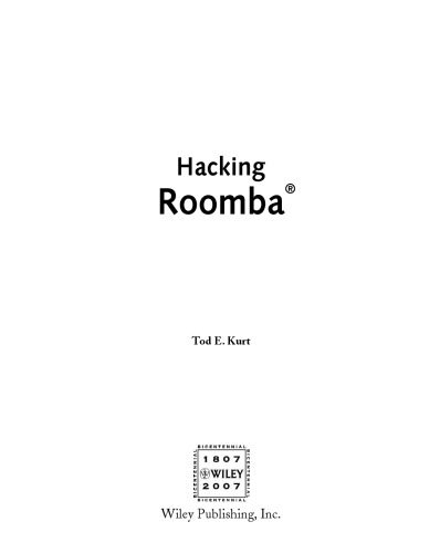 دانلود نسخه کامل کتاب Hacking Roomba: ExtremeTech