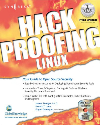 دانلود نسخه کامل کتاب Hack Proofing Linux : A Guide to Open Source Security