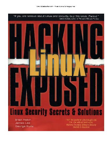 دانلود نسخه کامل کتاب Hacking Exposed. Linux