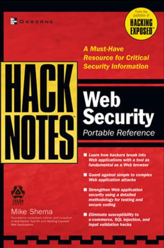 دانلود نسخه کامل کتاب Hacknotes web security portable reference