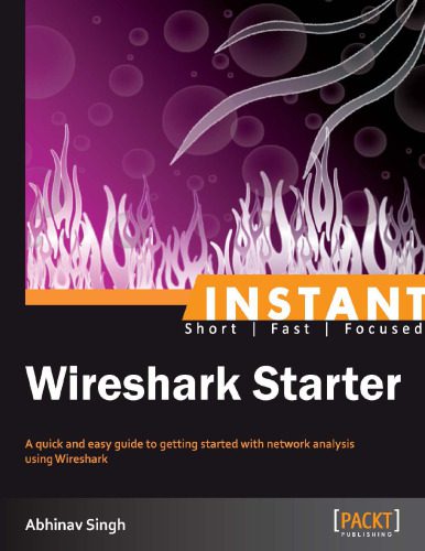 دانلود نسخه کامل کتاب Instant Wireshark Starter
